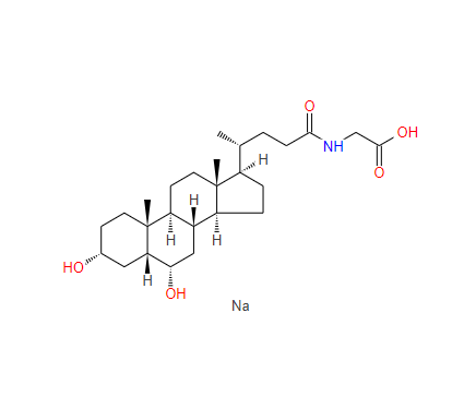 甘氨豬去氧膽酸鈉CAS:38411-84-6
